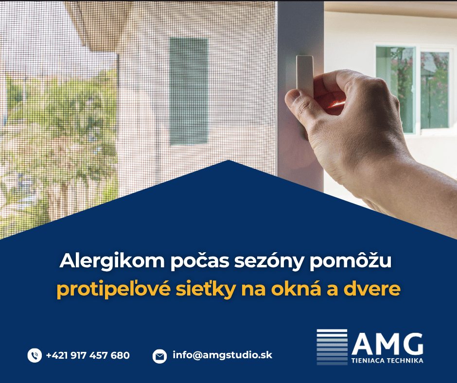 Alergikom počas sezóny pomôžu sieťky na okná
